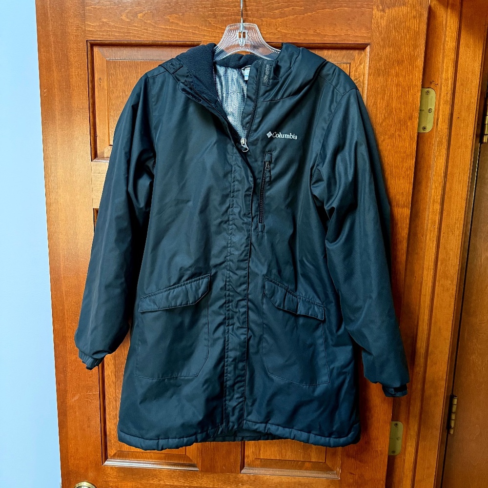 Columbia Girls Black Winter Jacket